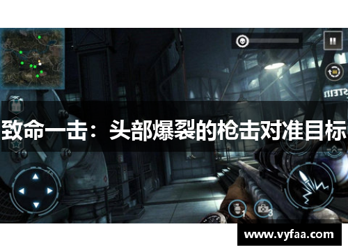 致命一击：头部爆裂的枪击对准目标